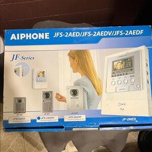 JF-Series JFS-2AEDV White Video Intercom Monitor